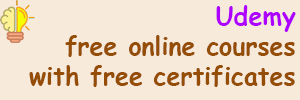 Udemy free online courses with certificates