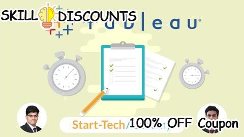 [100% OFF] Coupon Code Ace the Tableau Desktop Specialist Exam: Prep Guide & Tests