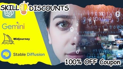 [100% OFF] Coupon Code AI Masteclass - ChatGPT Gemini Midjourney Stable Diffusion