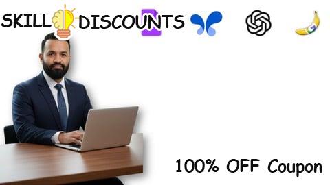 [100% OFF] Coupon Code All-in-One AI Content: Audio, Video, Image w/ Google & Adobe