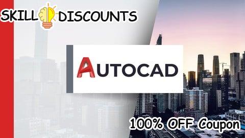 [100% OFF] Coupon Code AutoCAD 2D Full Course كورس الاوتوكاد الكامل