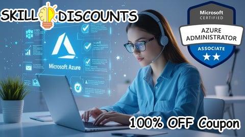 [100% OFF] Coupon Code AZ-104: Microsoft Azure Administrator Practice Tests - 2025