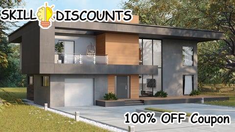 [100% OFF] Coupon Code Build a modern villa with accurate measurements in Blender