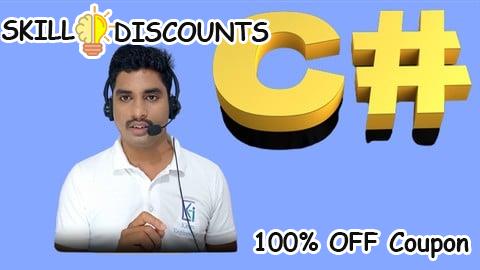 [100% OFF] Coupon Code C# : Basics to Professional Level C Sharp Coding