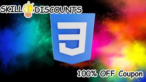 [100% OFF] Coupon Code Complete CSS Web Design Course: Front End Web Development