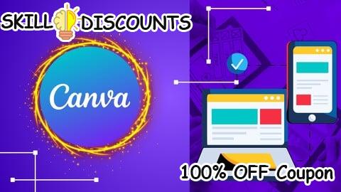 [100% OFF] Coupon Code Complete UI/UX Design with Canva - Design Smart Interface