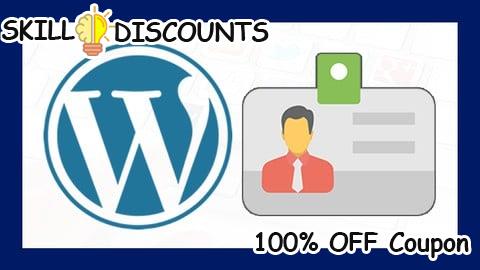 [100% OFF] Coupon Code Cómo Crear una Tarjeta de Presentación Digital con WordPress