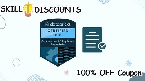 [100% OFF] Coupon Code Databricks Certified Generative AI Engineer: Practice Tests