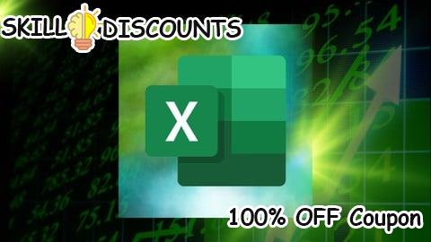 [100% OFF] Coupon Code Excel Data Analysis: Build Professional Dashboards & Reports
