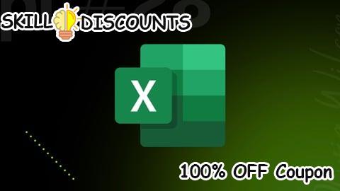 [100% OFF] Coupon Code Excel Data Analysis for Professionals and Analysts