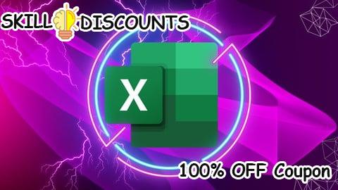 [100% OFF] Coupon Code Excel - Excel Essentials Course For Beginners to Expert