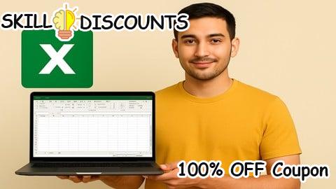 [100% OFF] Coupon Code Excel Made Easy: Learn Step-by-Step & Become a Confident Use