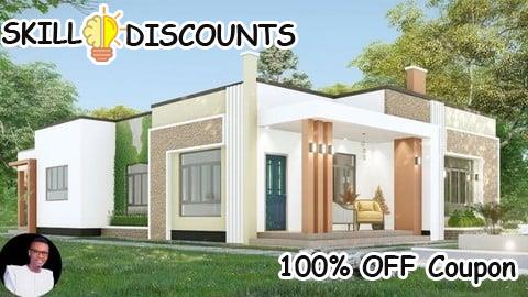 [100% OFF] Coupon Code Hidden Roof 3bed SketchUp Pro from basic to advance level.