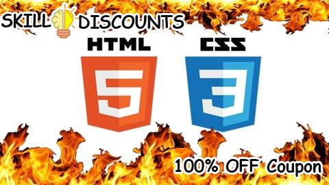 [100% OFF] Coupon Code HTML and CSS for Beginners From Basic to Advance