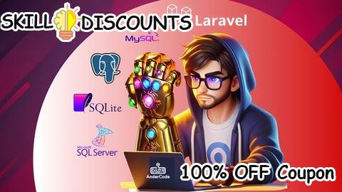 [100% OFF] Coupon Code Laravel ORM: Migración a MySQL, PostgreSQL, MSSQL y SQLite