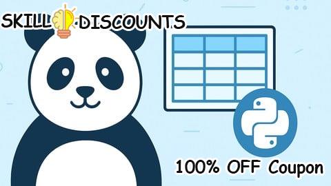 [100% OFF] Coupon Code Learn Pandas in 1 Hour: Python Data Analysis Basics