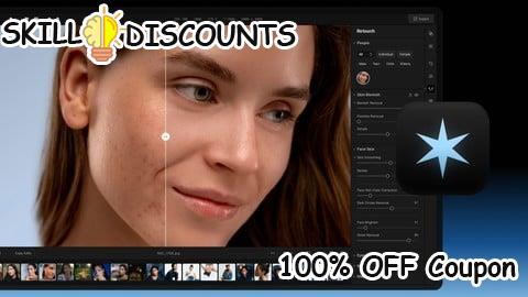 [100% OFF] Coupon Code Learn Portrait, Beauty, and Outdoor Retouching Techniques