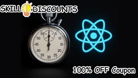 [100% OFF] Coupon Code Learn React: Build Stopwatch Project