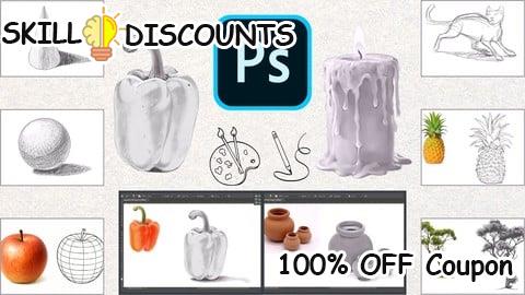 [100% OFF] Coupon Code Learn to Draw with Photoshop - Complete Drawing Course