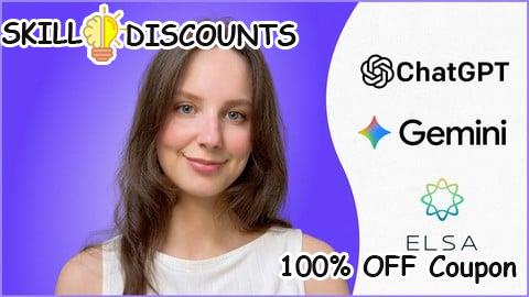 [100% OFF] Coupon Code Master English with AI: Improve Fluency Fast Using ChatGPT