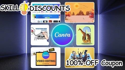 [100% OFF] Coupon Code Mastering Graphic Design with Canva