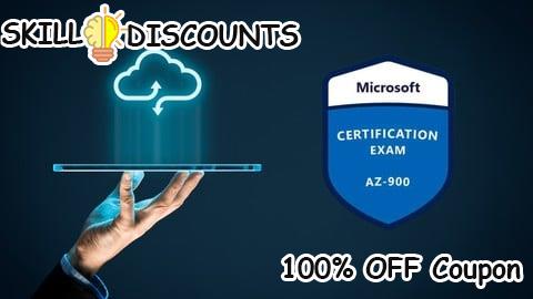 [100% OFF] Coupon Code Microsoft Azure AZ-900 Practice Test | Latest Questions 2024