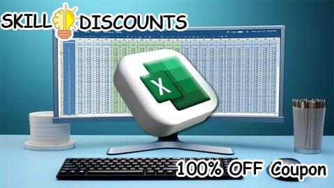 [100% OFF] Coupon Code Microsoft Excel Basic to Advanced: Ultimate Excel Mastery