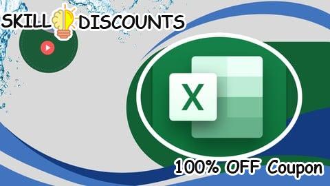 [100% OFF] Coupon Code Microsoft Excel: Data Analysis, Management and Visualization