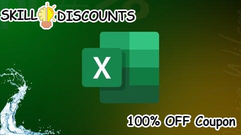 [100% OFF] Coupon Code Microsoft Excel Data Analysis with Chart and Graph
