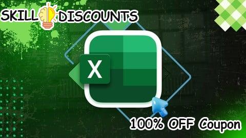 [100% OFF] Coupon Code Microsoft Excel: Master Data Analysis, Cleaning & Dashboards