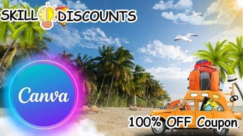 [100% OFF] Coupon Code Multipurpose Canva Design Bootcamp From Beginner to Pro