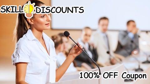 [100% OFF] Coupon Code Public Speaking for Women