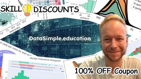 [100% OFF] Coupon Code Python Data Analysis Bootcamp - Pandas, Seaborn and Plotly