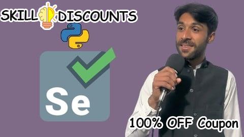 [100% OFF] Coupon Code Python Selenium Programming with Coding Exercises