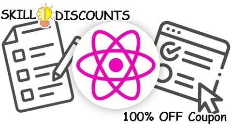 [100% OFF] Coupon Code React JS Developer Interview Questions Practice Test | Quiz