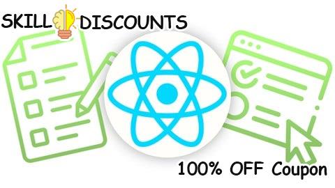 [100% OFF] Coupon Code React JS  Interview Questions Practice Test MCQ | Quiz