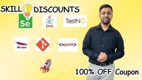 [100% OFF] Coupon Code Selenium WebDriver with Java from scratch: Zero To Hero