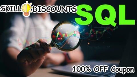 [100% OFF] Coupon Code SQL for Data Analysis, Hands-on industry skills for analysts