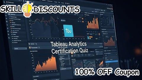 [100% OFF] Coupon Code Tableau Analytics Certification Quiz