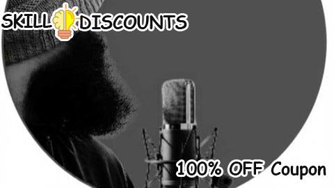 [100% OFF] Coupon Code Voice-Over Artist Training for Audiobook, Courses and Promos